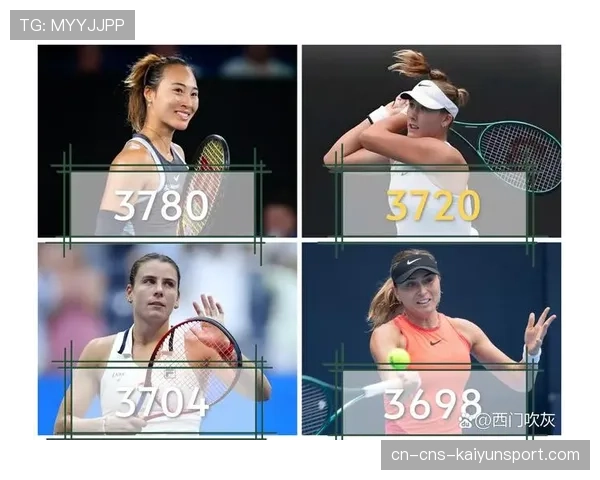 WTA迪拜站积分奖金分配公布，冠军可获得1000分
